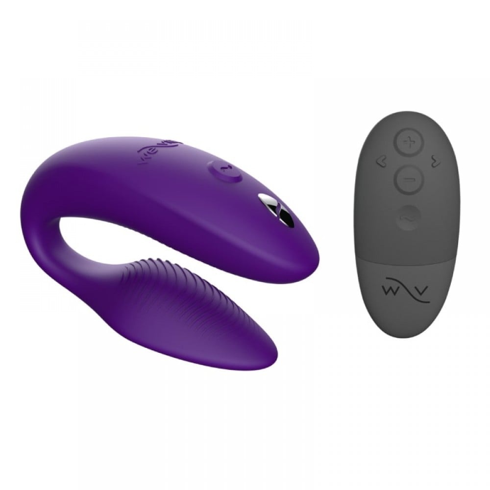 Секс игрушки - Инновационный смарт вибратор We Vibe Sync 2 Purple для пары, фиолетовый 11