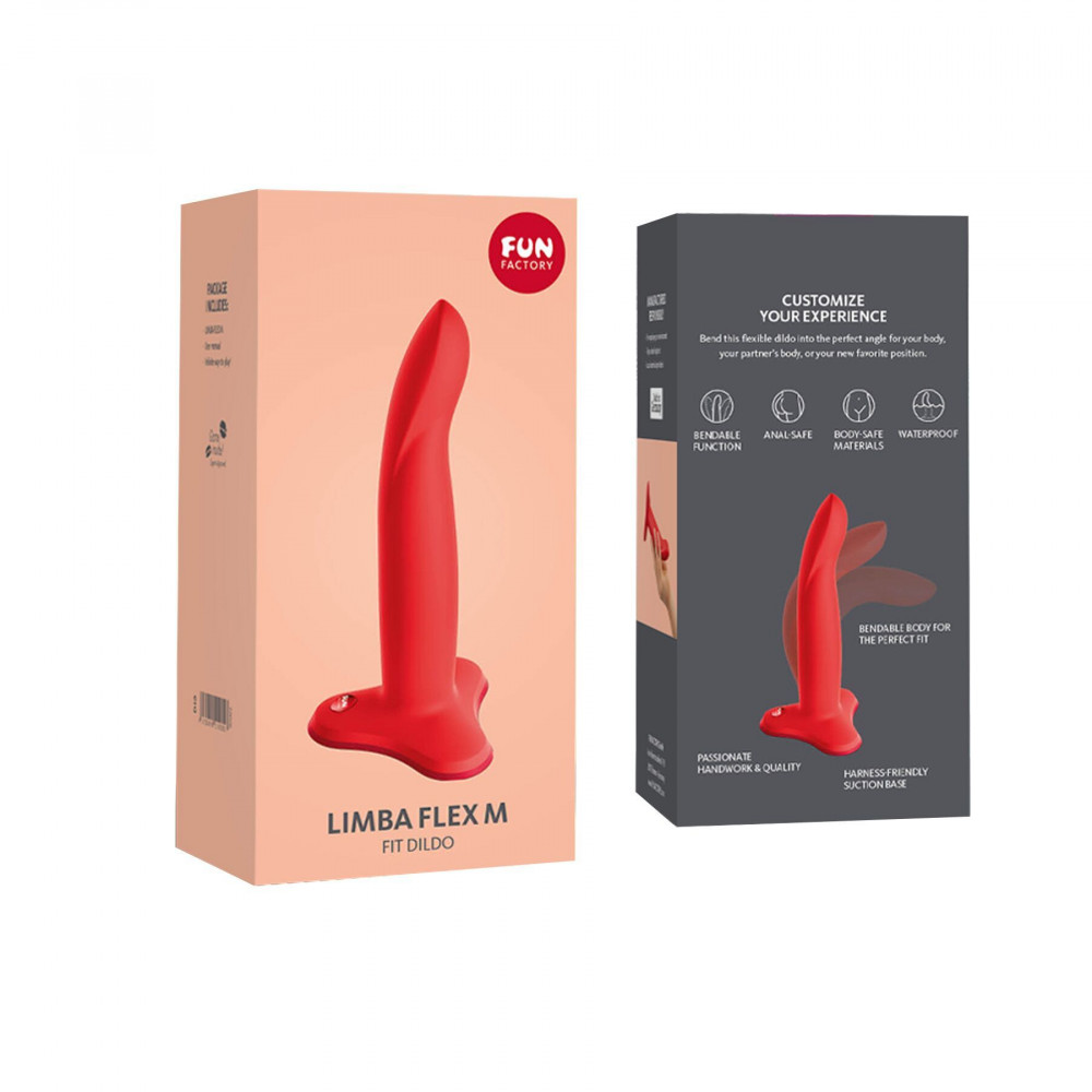 Секс игрушки - Фаллоимитатор Fun Factory LIMBA FLEX M (мятая упаковка!!!) 9