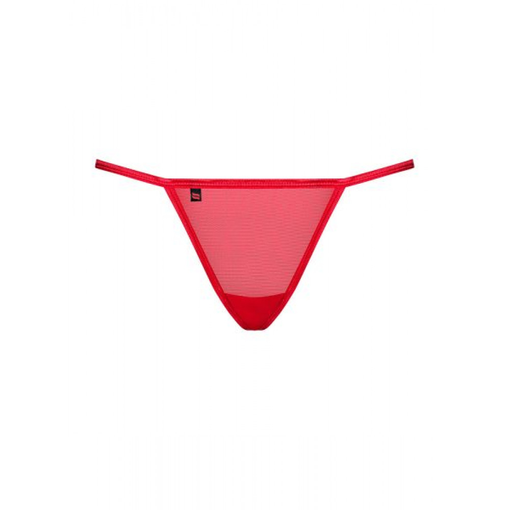 Сексуальные трусики - Стринги Obsessive Giftella thong red S/M 1