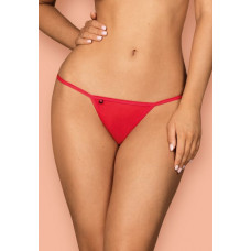 Стринги Obsessive Giftella thong red S/M