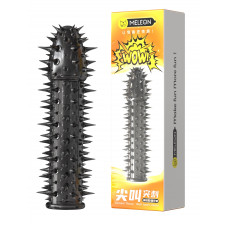 Стимулююча насадка Meleon - Screaming Thorn Wolf Braces BLACK, PS-27