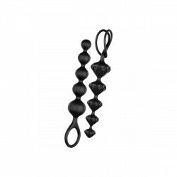 T360077 Набор анальных цепочек SATISFYER BEADS BLACK