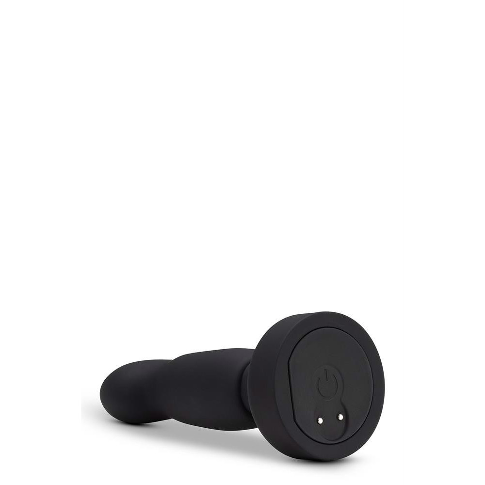 Анальные игрушки с вибрацией - Анальный вибратор с пультом Blush Anal Adventures Platinum черный 2