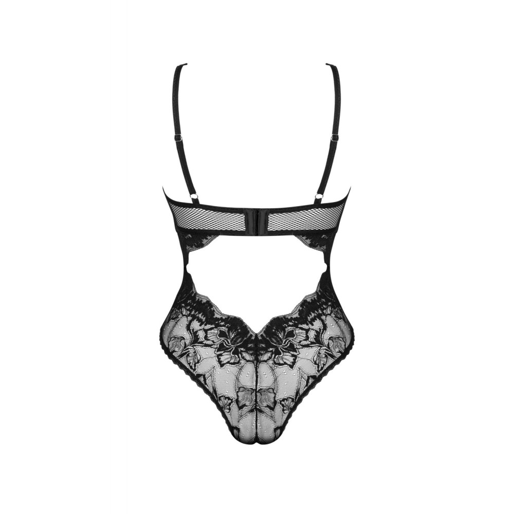 Разное - Боди кружевной Obsessive Olvidia, черный, M/L 3