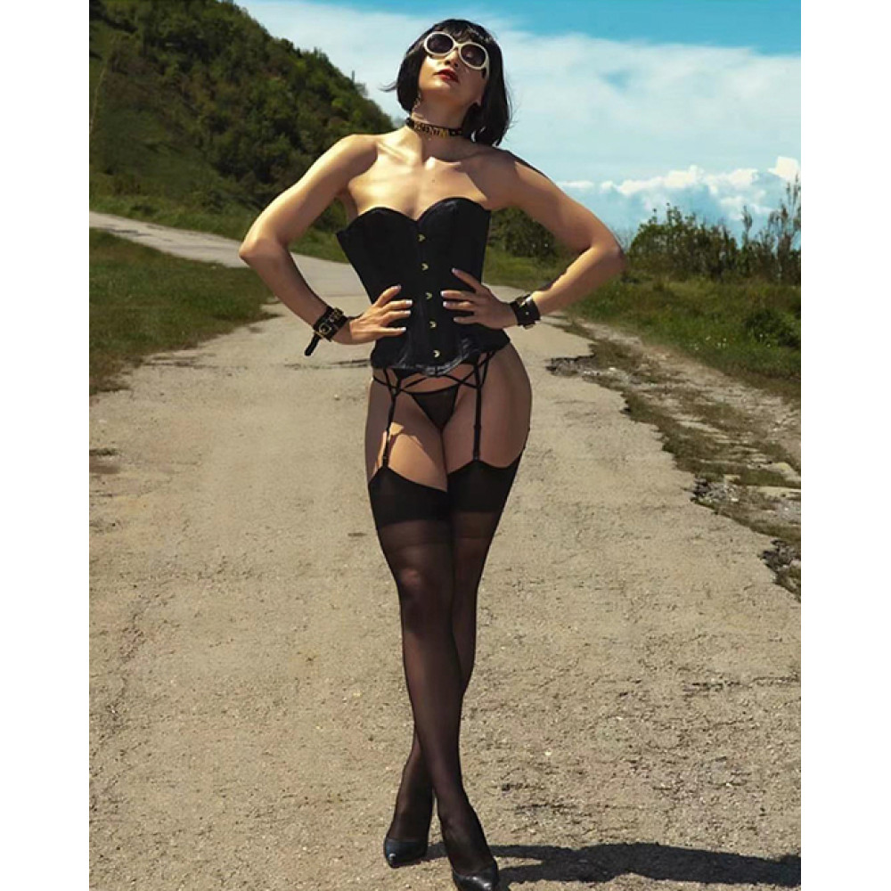 Різне - Чокер з написом MOMMY від UPKO з італійської шкіри, чорний з золотою фурнітурою 10