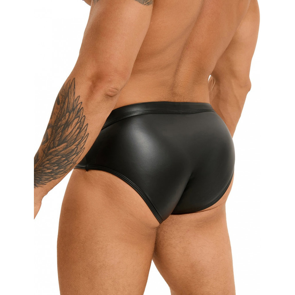 Різне - Чоловічі труси Star Night із заклепками, чорні, M 4