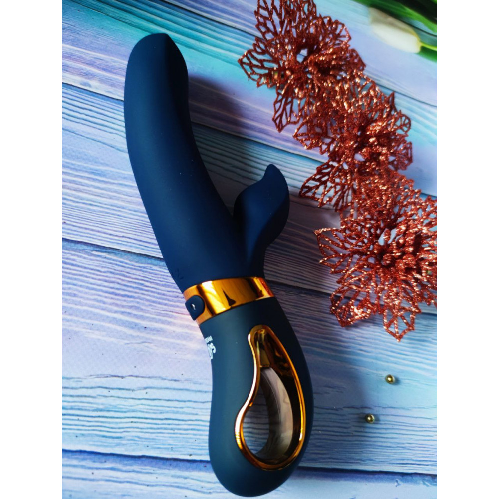 Разное - Двойной вибратор с функцией нагрева Dream Toys GODDESS COLLECTION ATROPOS 1