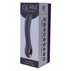 Гибкий вибратор для точки G Dream Toys Glam Flexible G-Spot, синий