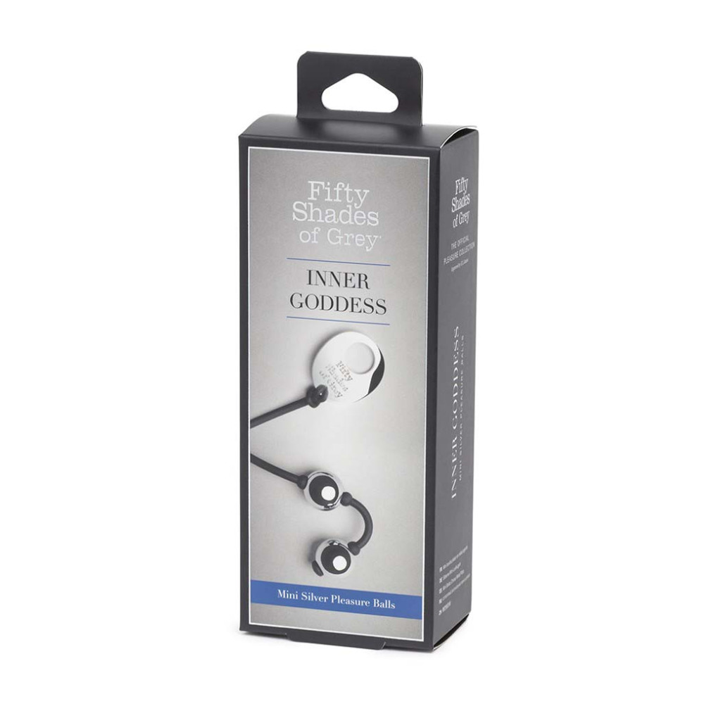 Вагинальные шарики и тренажеры - Металлические вагинальные шарики мини Fifty Shades of Grey 2019 1