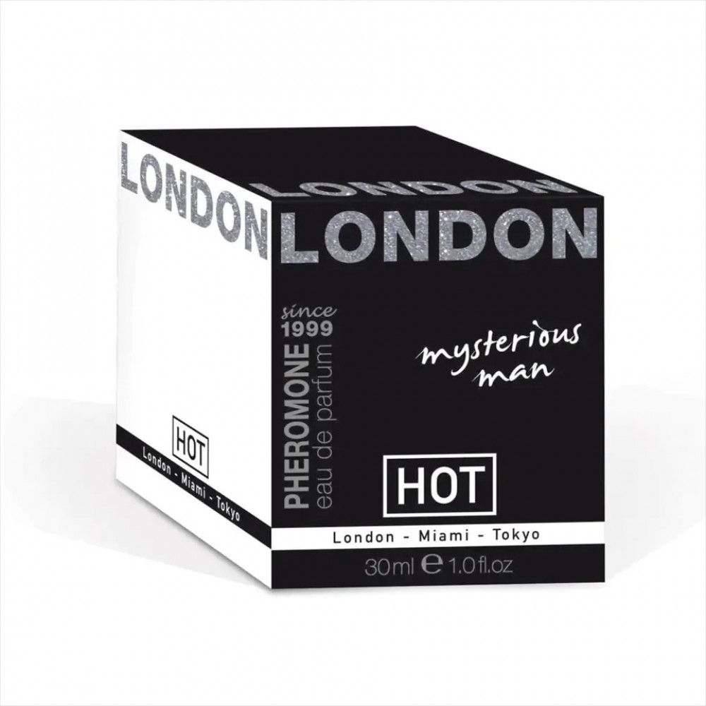 Лубриканты - Парфюм с феромонами для мужчин HOT Pheromone Perfume LONDON men 30 мл 1