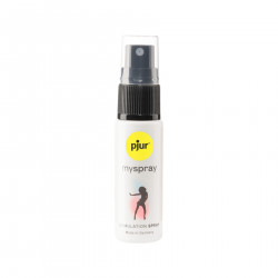 Збуджувальний спрей для жінок pjur myspray 20 мл, з екстрактом алое, ефект поколювання