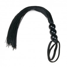 Плетка силиконовая Easytoys Black Silicone Whip, 32 см