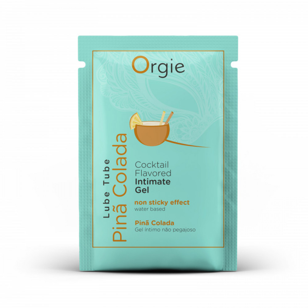 Разное - САШЕТ/Съедобный лубрикант коктейль ПИНА КОЛАДА Orgie Cocktail Flavored на водной основе, 2 мл