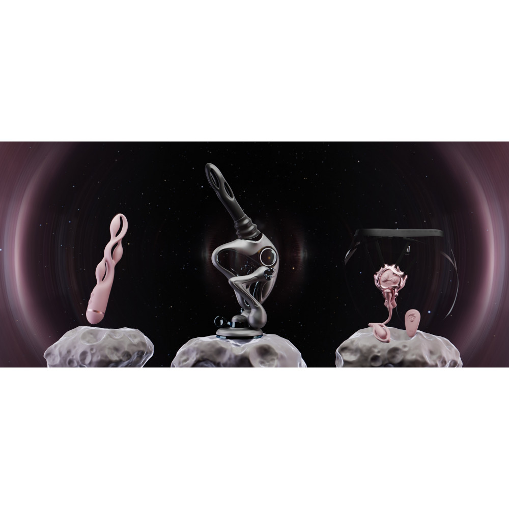 Різне - Секс-машина Upko UEROS Nexus Power Black з фрикціями, вібрацією та обертальною стимуляцією, чорна 9