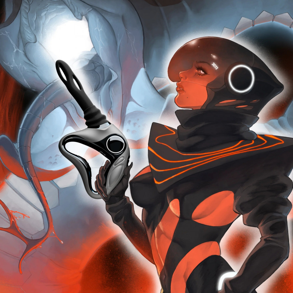 Різне - Секс-машина Upko UEROS Nexus Power Black з фрикціями, вібрацією та обертальною стимуляцією, чорна 4