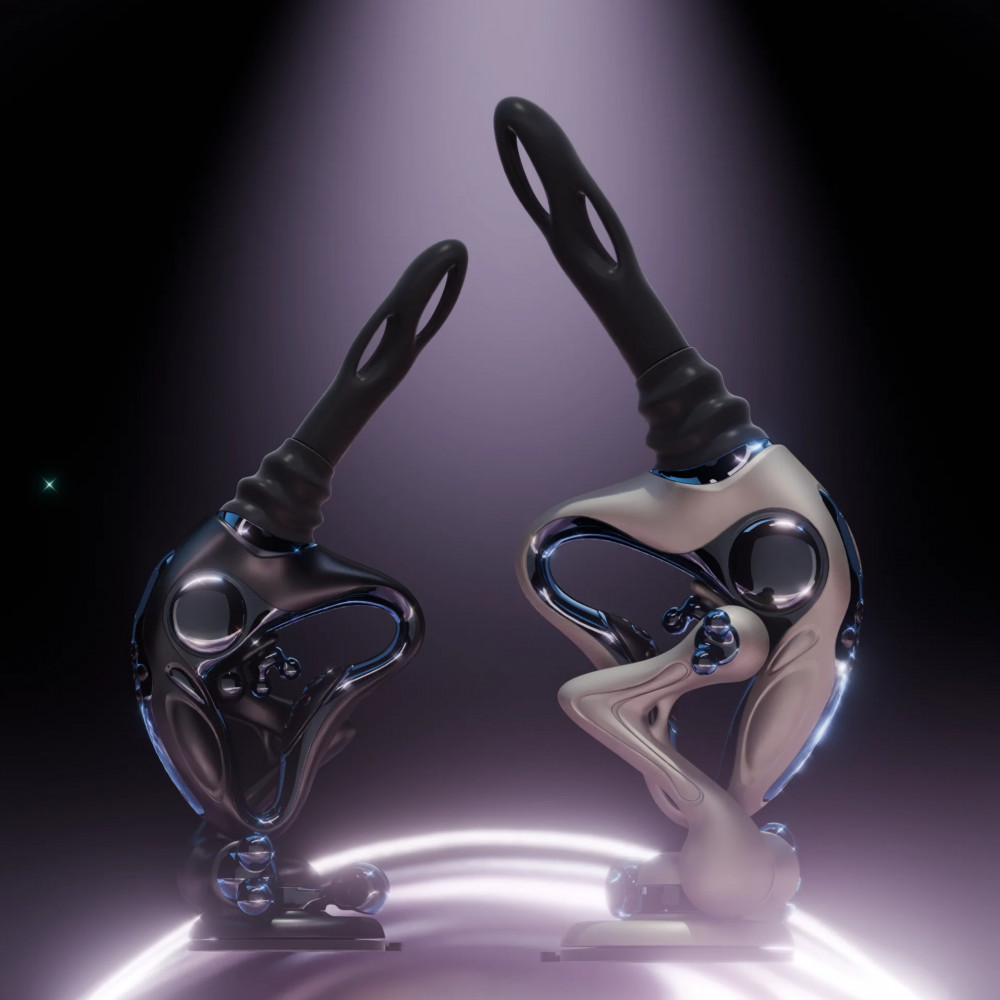 Різне - Секс-машина Upko UEROS Nexus Power Black з фрикціями, вібрацією та обертальною стимуляцією, чорна 3