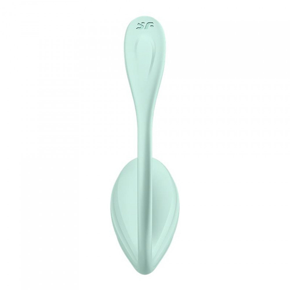 Секс игрушки - Смарт вибро-яйцо Satisfyer Smooth Petal, мятный 3