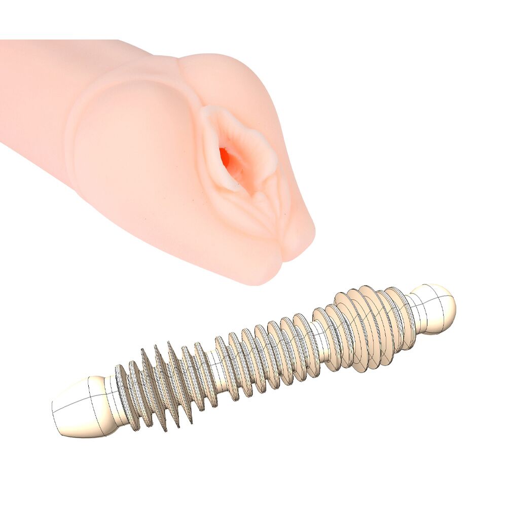 Мастурбаторы без вибрации - Мастурбатор-вагина Kokos Jina 2