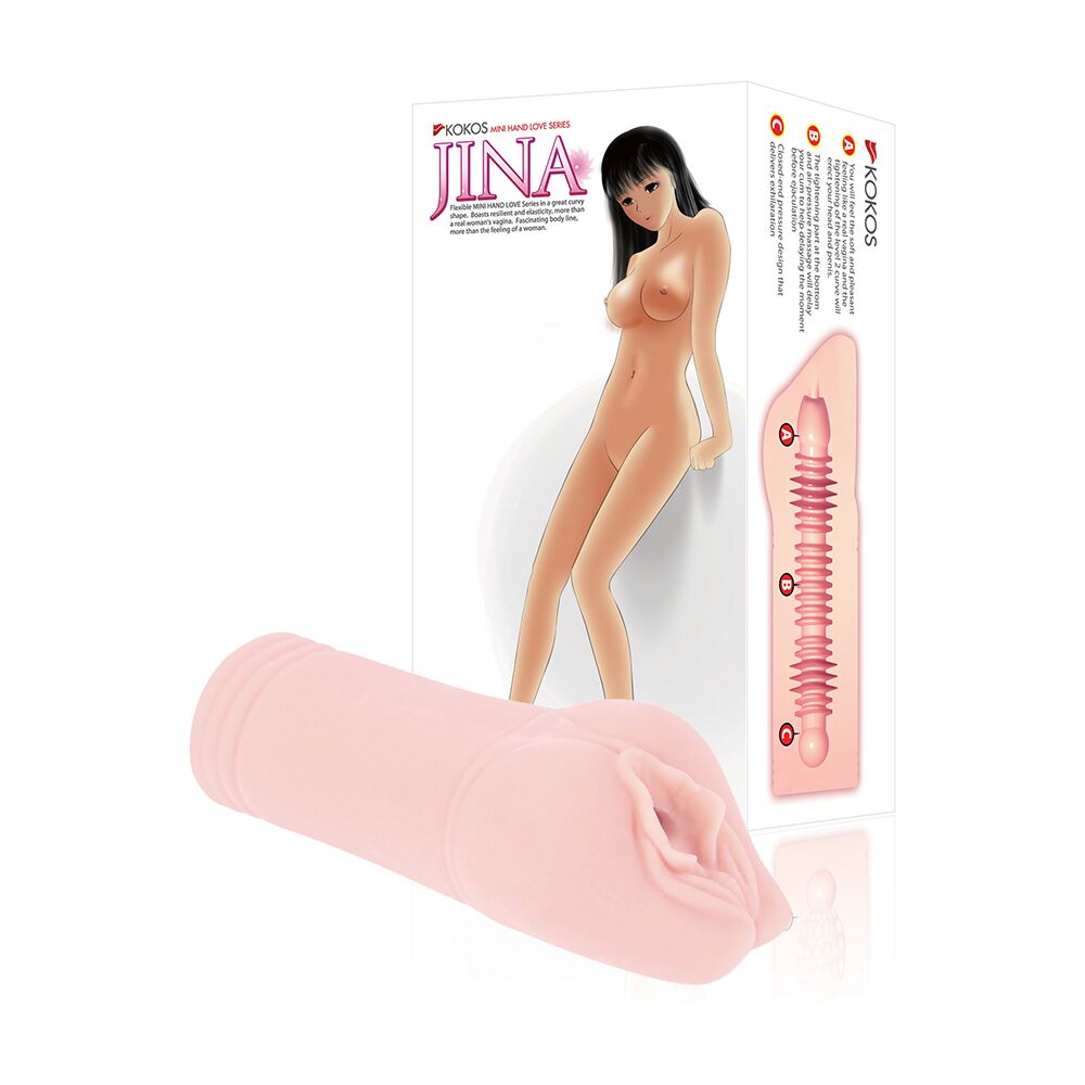 Мастурбаторы без вибрации - Мастурбатор-вагина Kokos Jina 5