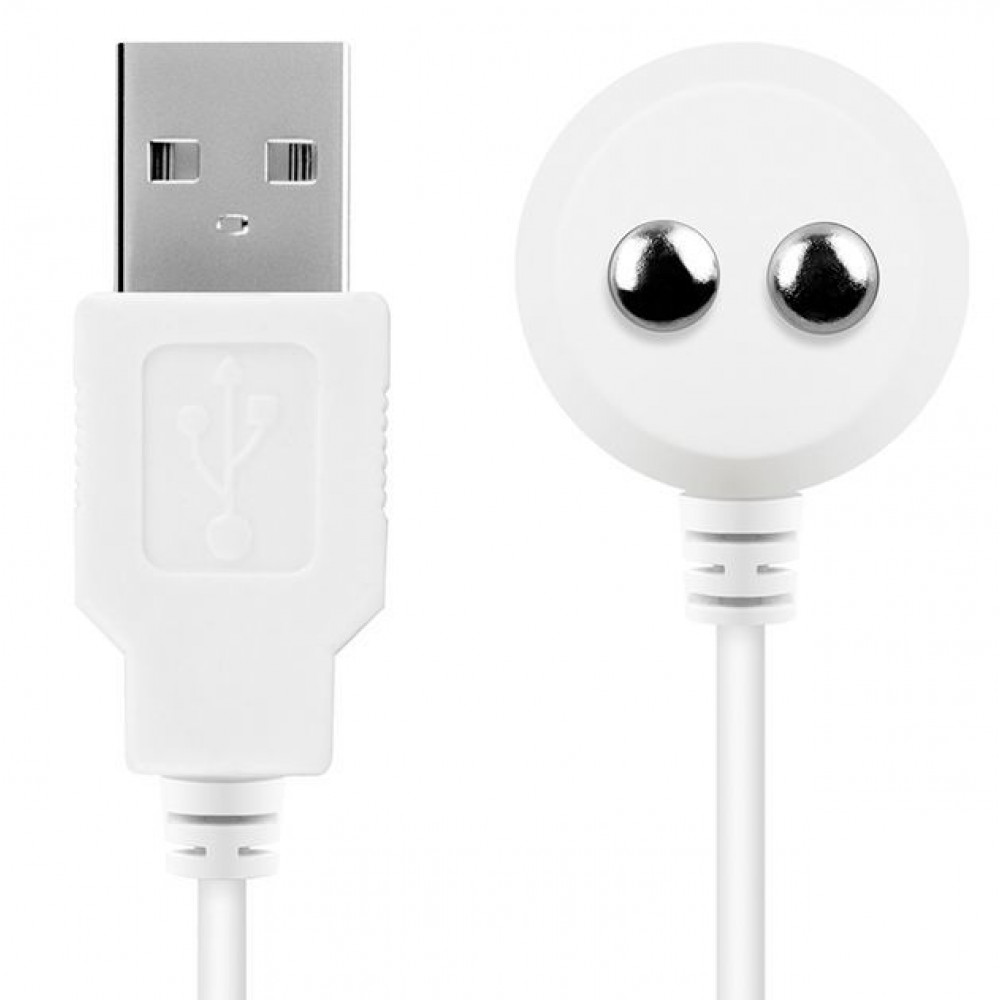  - Зарядка (запасной кабель) для игрушек Satisfyer USB charging cable White