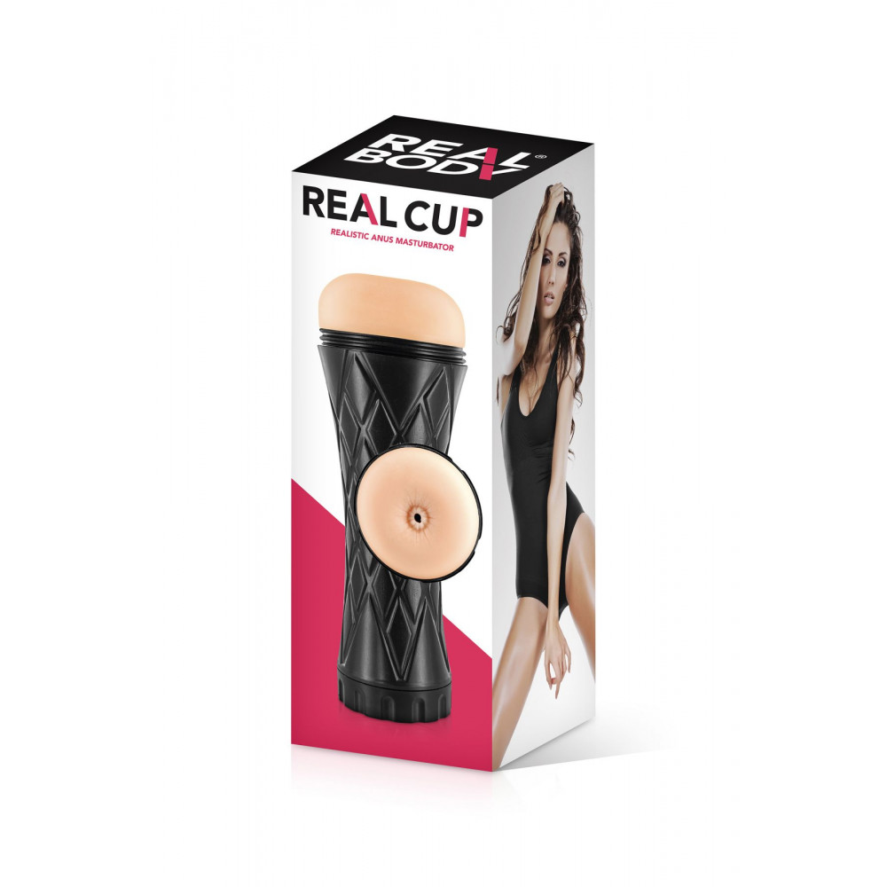 Мастурбаторы анал - Мастурбатор-попка Real Body — Real Cup Anus 1