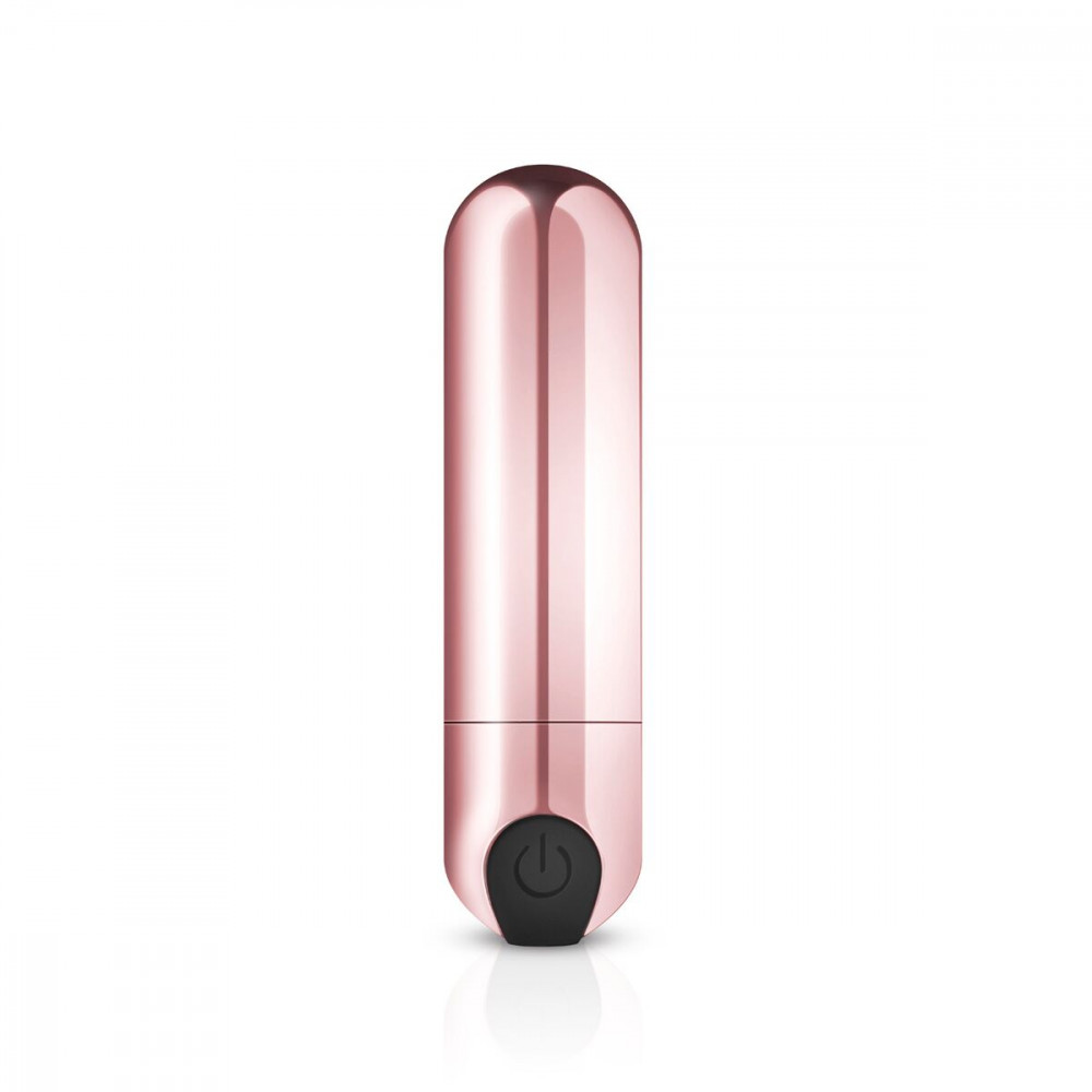 Клиторальный вибратор - Вибропуля Rosy Gold — Nouveau Bullet Vibrator, перезаряжаемая