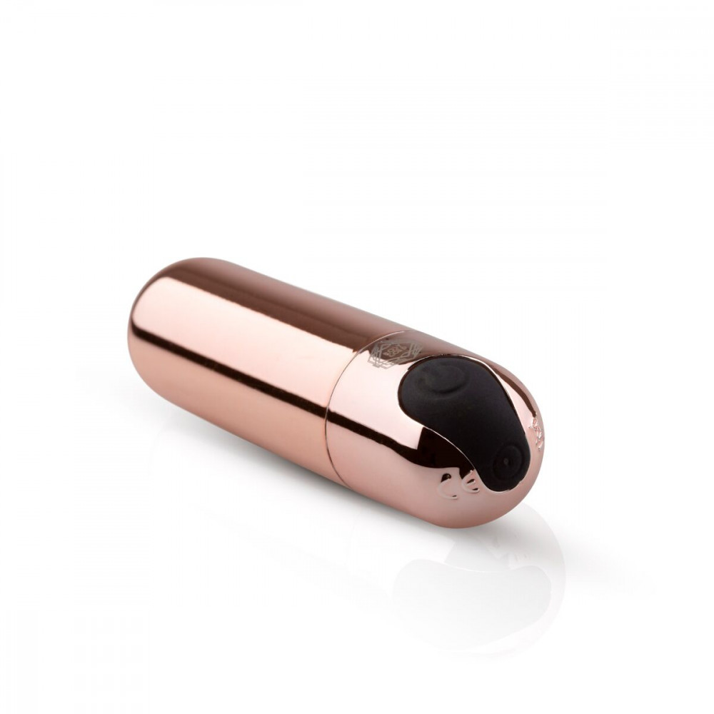 Клиторальный вибратор - Вибропуля Rosy Gold — Nouveau Bullet Vibrator, перезаряжаемая 4