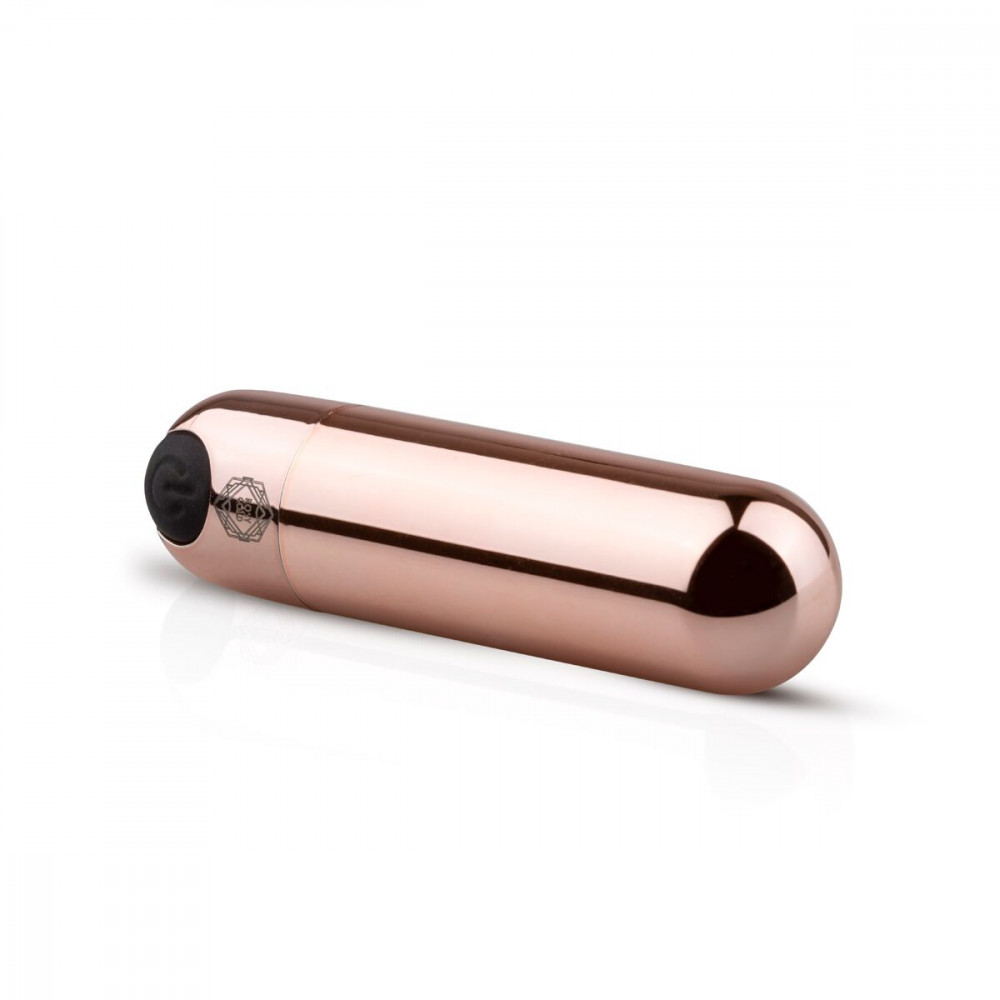 Клиторальный вибратор - Вибропуля Rosy Gold — Nouveau Bullet Vibrator, перезаряжаемая 5