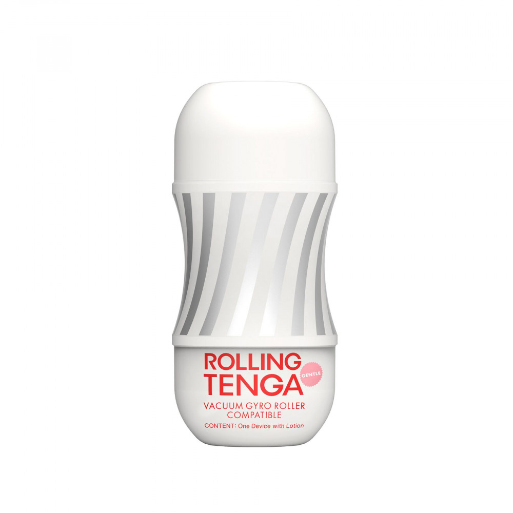 Другие мастурбаторы - Мастурбатор Tenga Rolling Tenga Gyro Roller Cup Gentle, новый рельеф для стимуляции вращением