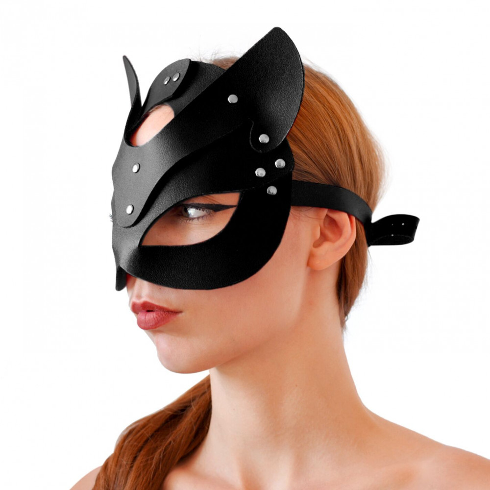Маски - Маска Кошечки Art of Sex - Cat Mask, Черный 3