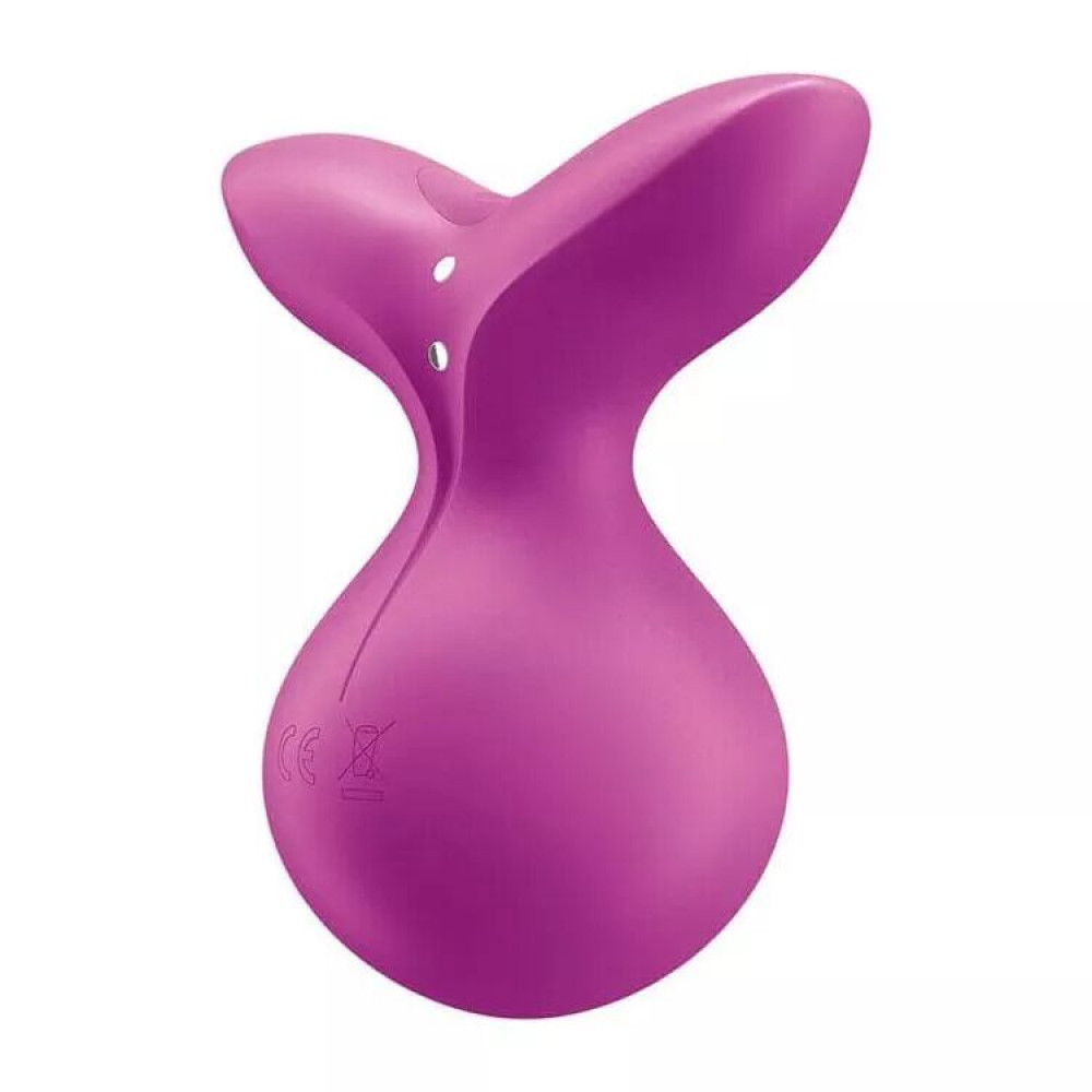 Клиторальный вибратор - Мини-вибромассажер Satisfyer Viva la Vulva 3 Violet 4