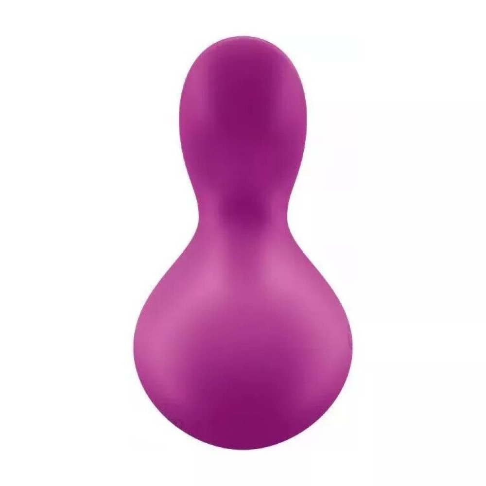 Клиторальный вибратор - Мини-вибромассажер Satisfyer Viva la Vulva 3 Violet 1