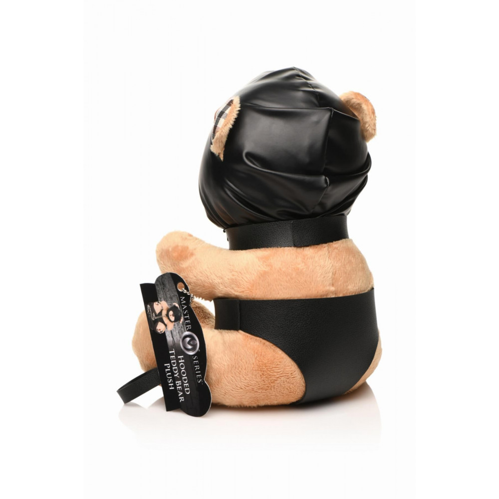 Секс приколы, Секс-игры, Подарки, Интимные украшения - Игрушка плюшевый медведь HOODED Teddy Bear Plush, 23x16x12см 2