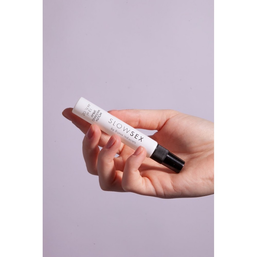 - Спрей для посилення слиновиділення Slow Sex by Bijoux Indiscrets MOUTHWATERING SPRAY водній основі 6