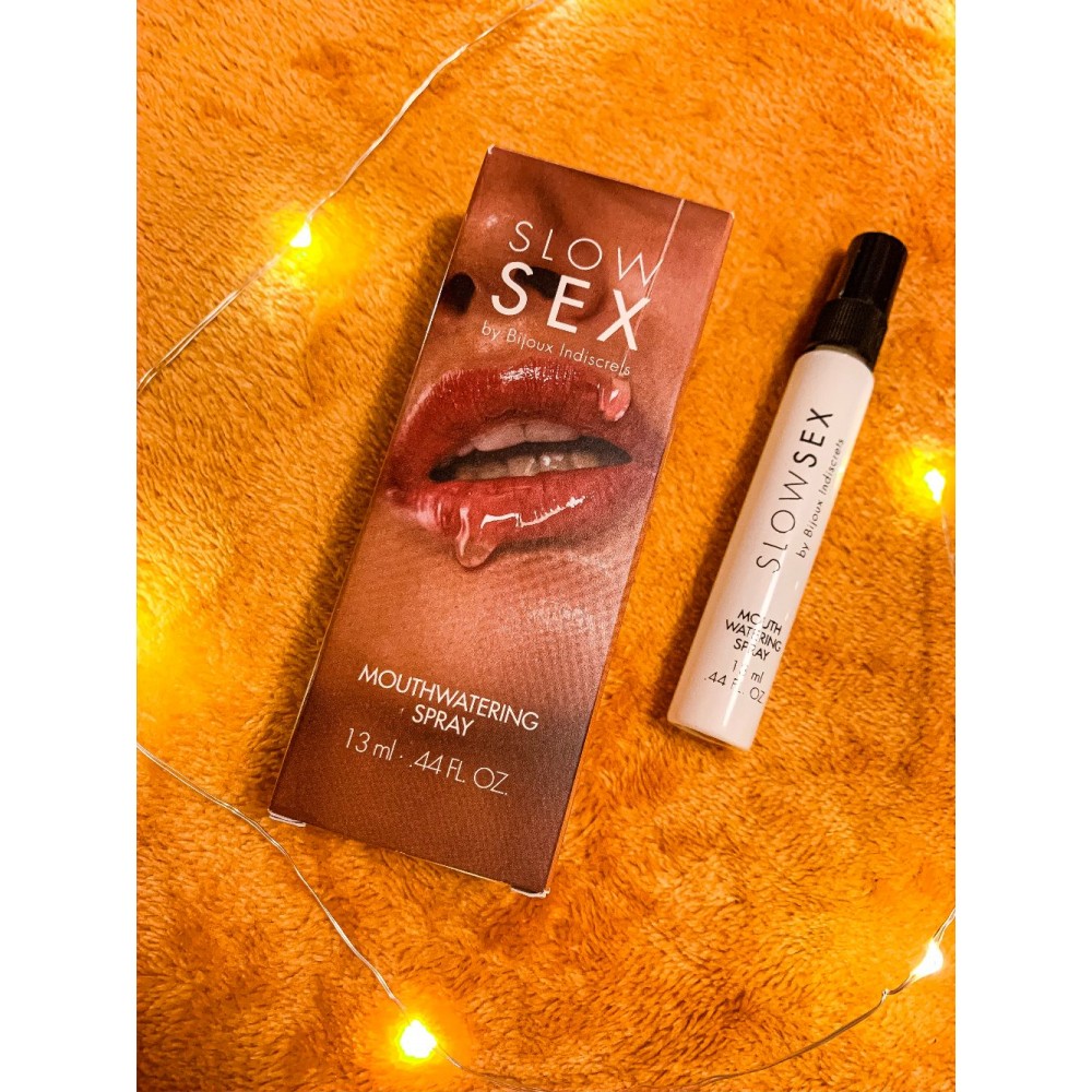 - Спрей для посилення слиновиділення Slow Sex by Bijoux Indiscrets MOUTHWATERING SPRAY водній основі 4