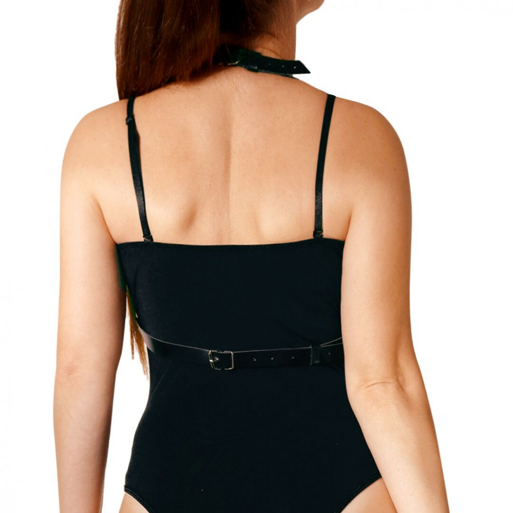 Разное - Женская портупея Art of Sex - Louise черная XS-2XL, экокожа 2