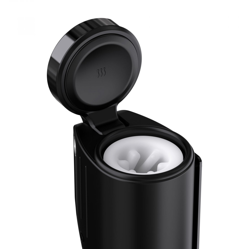 Мастурбаторы с вибрацией - Смарт-мастурбатор Kaotik Labs The Shotty, режим edging, вибрация, вращение и имитация фрикций 6