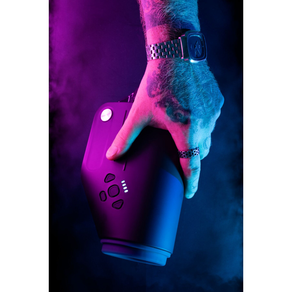 Мастурбаторы с вибрацией - Смарт-мастурбатор Kaotik Labs The Shotty, режим edging, вибрация, вращение и имитация фрикций 14