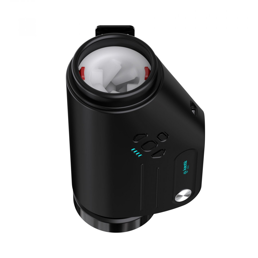 Мастурбаторы с вибрацией - Смарт-мастурбатор Kaotik Labs The Shotty, режим edging, вибрация, вращение и имитация фрикций 5