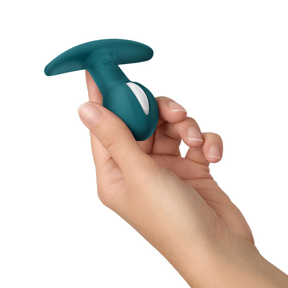 Анальні іграшки без вібрації - Анальна пробка Fun Factory B BALLS UNO Bottle Green 4