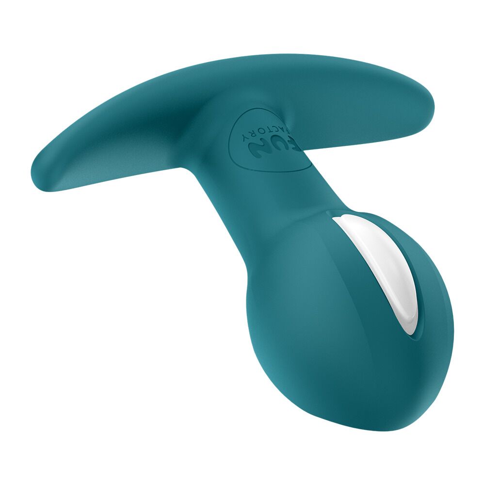 Анальні іграшки без вібрації - Анальна пробка Fun Factory B BALLS UNO Bottle Green 1