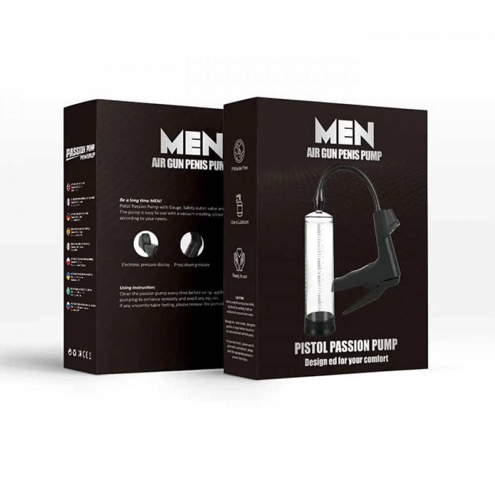 Помпи - Вакуумна помпа Men Powerup MEN Air Gun Penis Pump 6