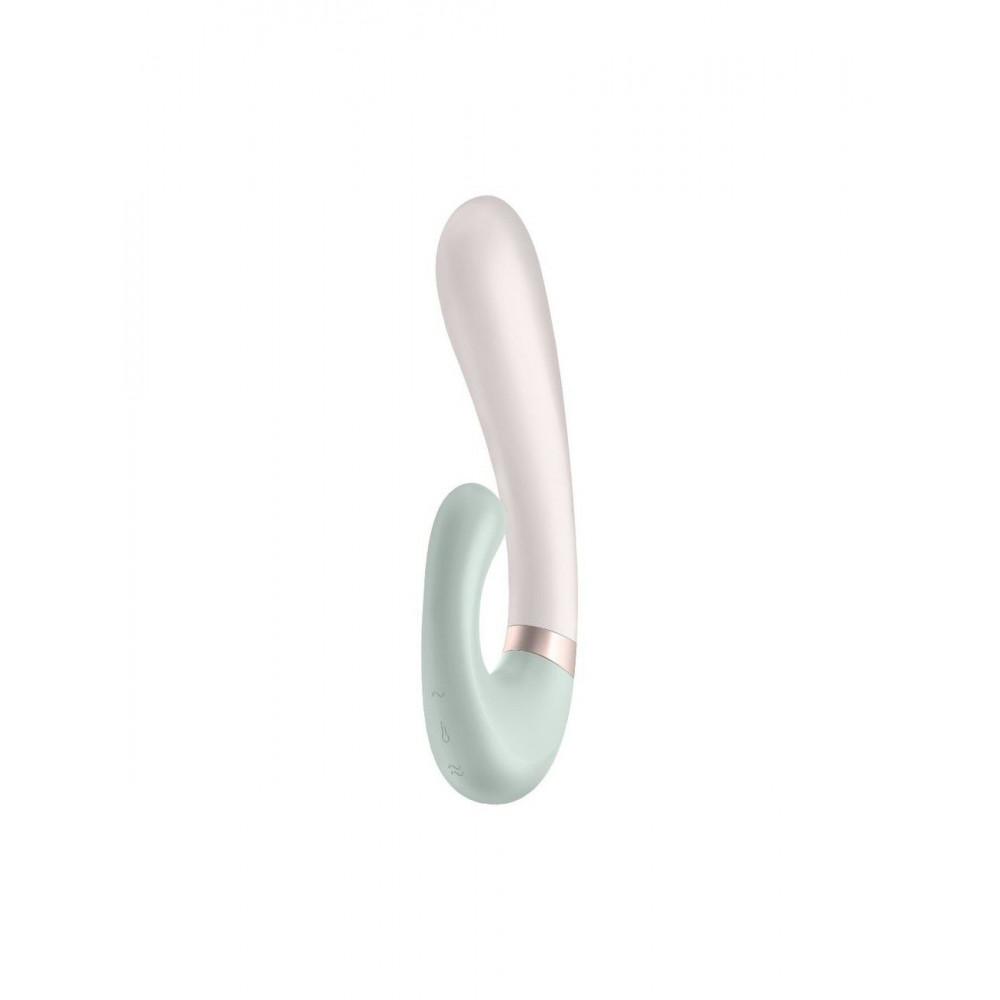 Вибратор-кролик - Смарт вибратор-кролик с подогревом Satisfyer Heat Wave Mint