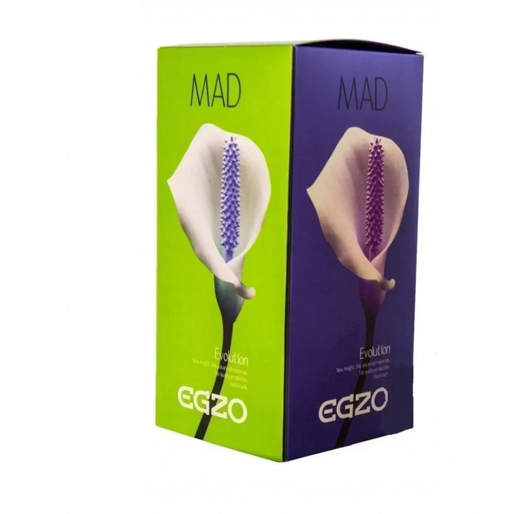 - Вибратор с усиками EGZO MAD Ciberskin Special Lover на батарейках 4