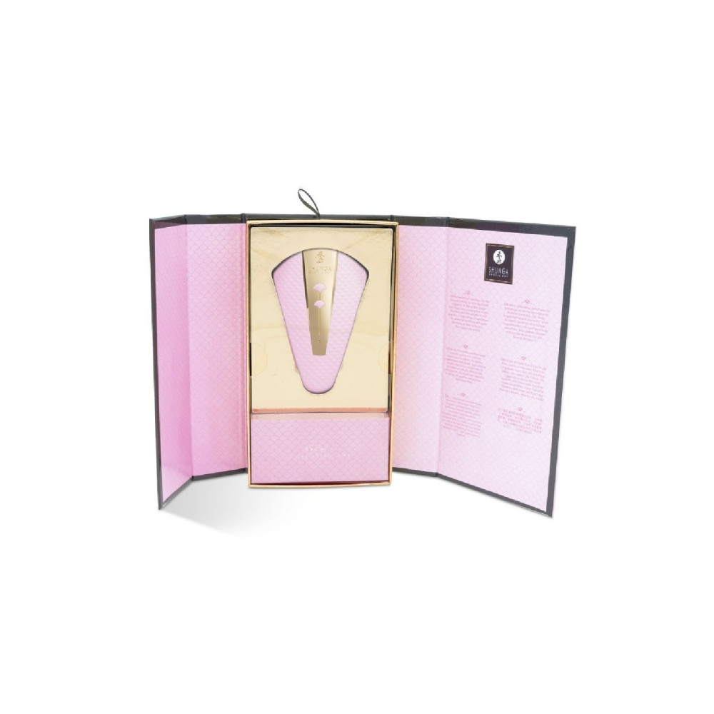 Секс игрушки - Вибратор для клитора Shunga Obi нежно розовый, 11.5 см x 7 см 2