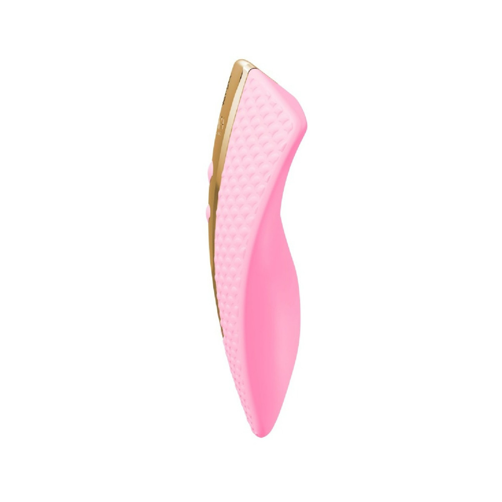 Секс игрушки - Вибратор для клитора Shunga Obi нежно розовый, 11.5 см x 7 см 5