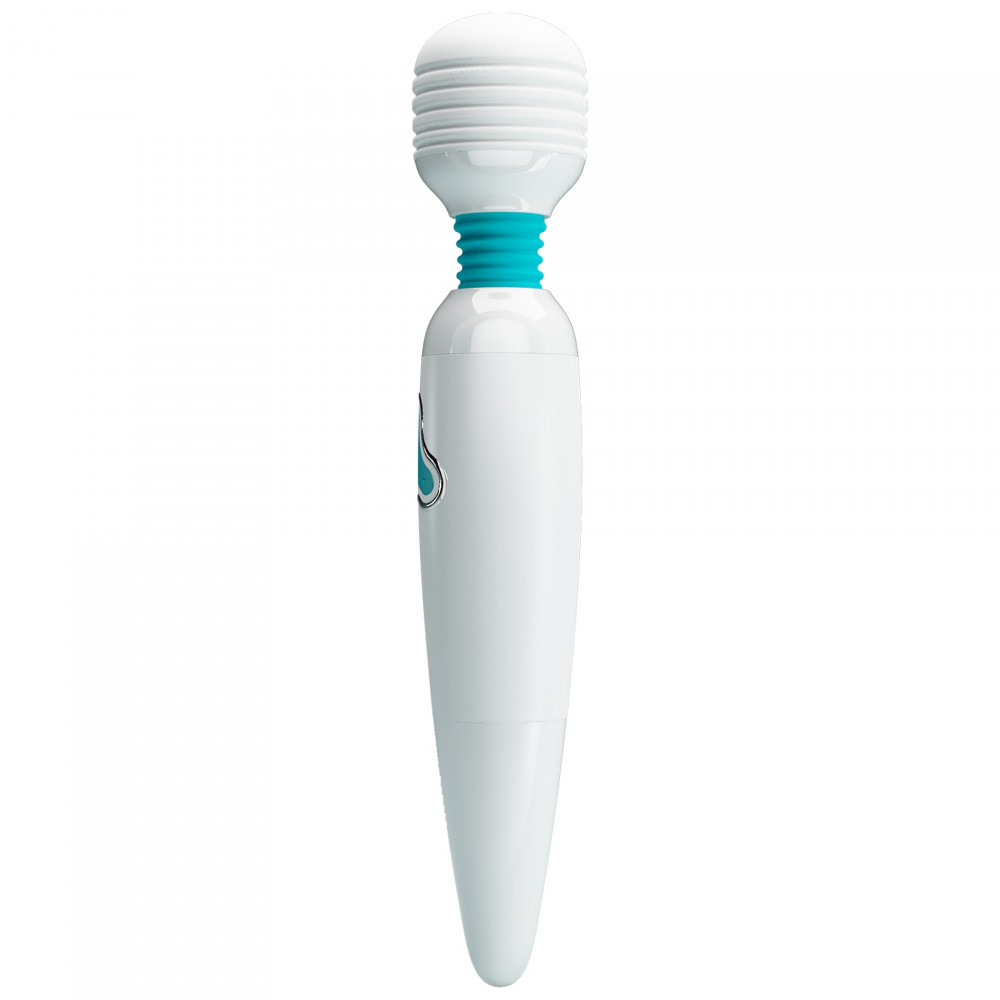 Для LGBTQ+ - Вібратор-мікрофон PRETTY LOVE Cloud 7 режимів, білий, 25 х 4.5 см 2