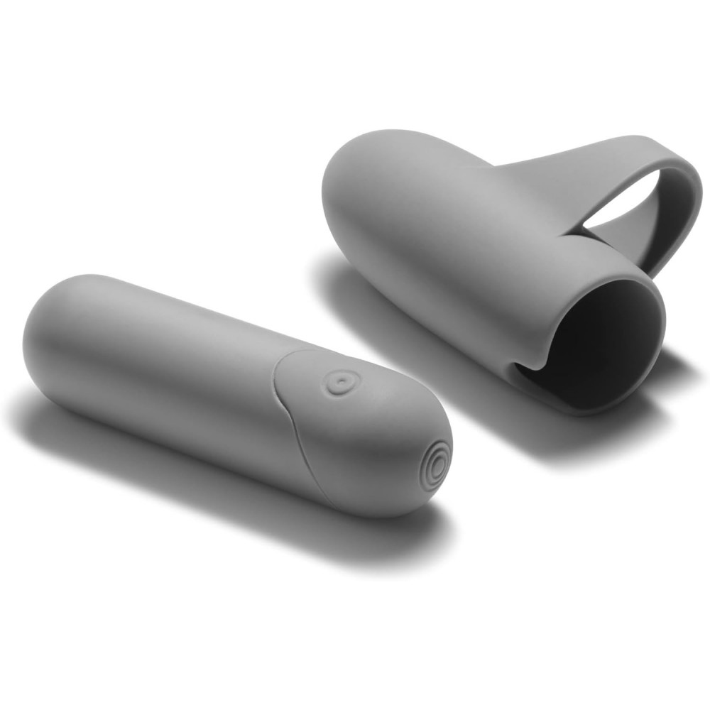 Різне - Вібратор на палець Better Than Your Ex by Bijoux Indiscrets сірий 3