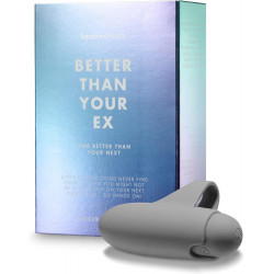 Вибратор на палец Better Than Your Ex by Bijoux Indiscrets серый