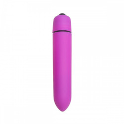Вибропуля Easytoys, фиолетовая, 9 х 1.5 см